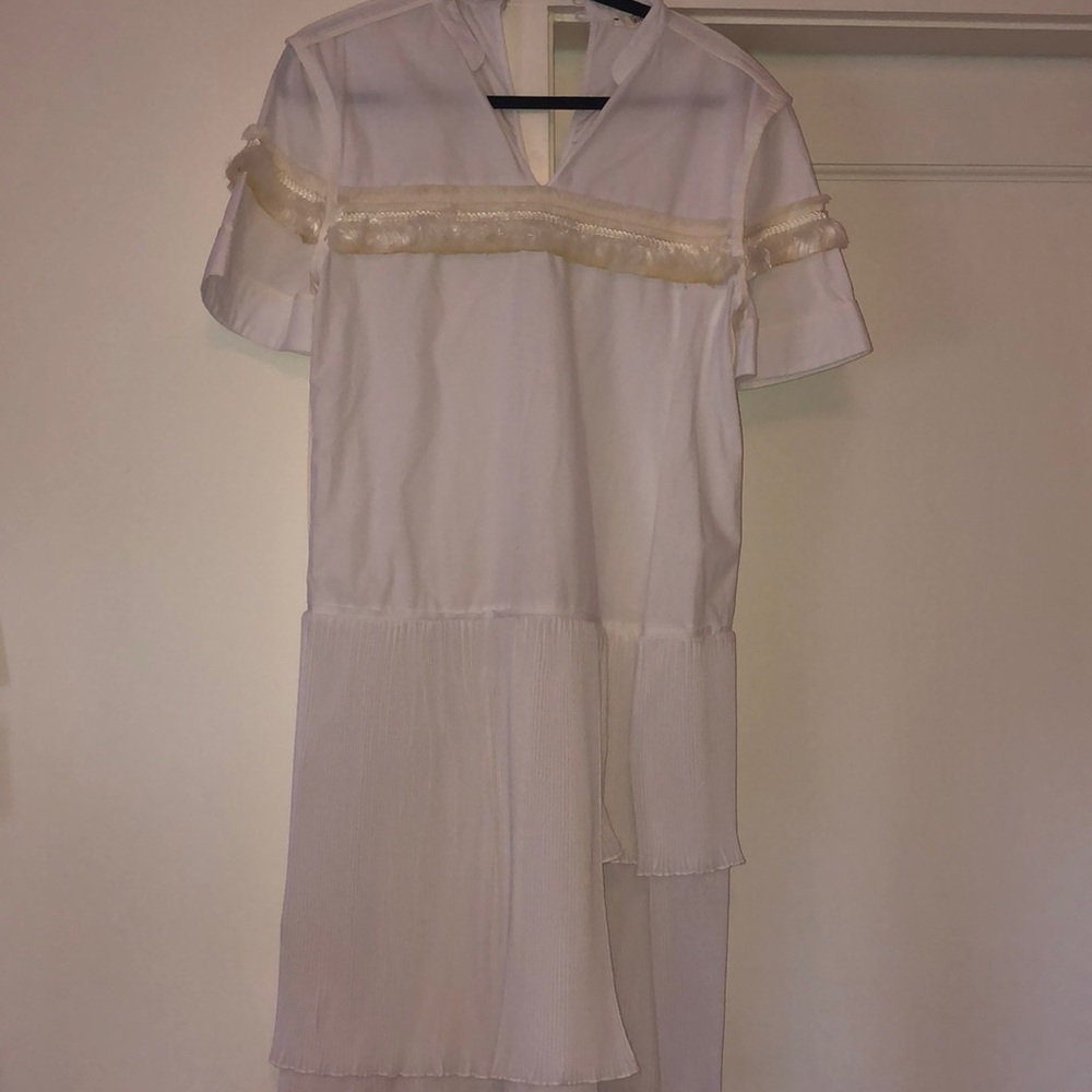 Rhie tassel pleated dress